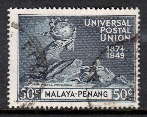 Malaya (Penang) - Scott #26 - Used - SCV $4.00