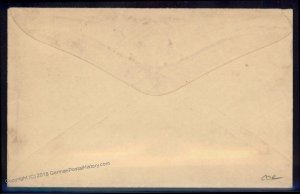 Virginia 1880s Mine Run Furnace VA DPO Cancel Helbock R6 Cover 92410