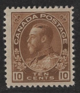 Canada Sc#118 M/NH/F-VF