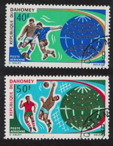 SALE Dahomey World Cup Football Championship Mexico 2v 1970 CTO SC#C121-C122