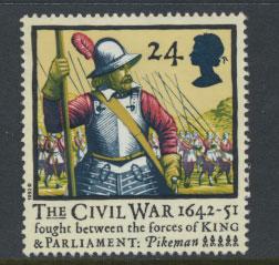 Great Britain SG 1620   Used  - Civel War 