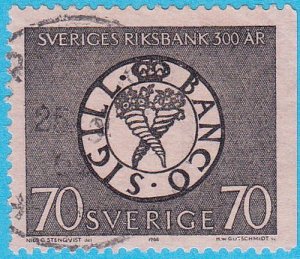 Sweden 1968 SG551 Used