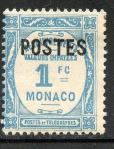 Monaco # 141, Mint Hinge.