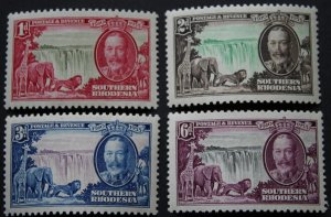 South Rhodesia 1935 GV Silver Jubilee set SG 65/68 mint