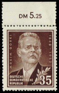 Germany DDR #147 Maxim Gorky; MNH