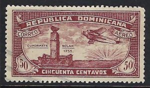 Dominican Republic C16 VFU AIRPLANE Z7857-2