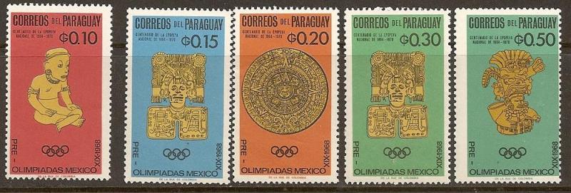 Paraguay  Scott 927-931 MNH