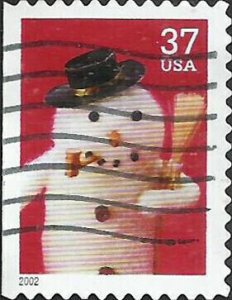 # 3686 USED SNOWMAN WITH PIPE