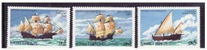 St Thomas - History of Navigation 6 Stamp Set - 534-9