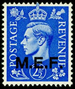 BRITISH OC OF ITALIAN COLONIES SGM13, 2½d light ultramarine, M MINT.