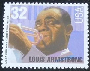 1995 32c Louis Armstrong Scott 2982 Mint NH