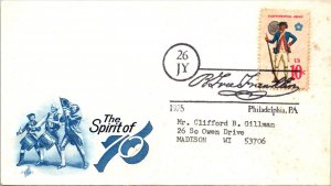 7.26. 1975 - The Sprit Of '76 - Philadelphia - 10c Stamp - J1424