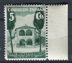 SPAIN 1930s early CIVIL WAR issue Mint Hinged Pictorial stamp