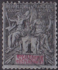 New Caledonia #40 Used