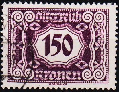 Austria.1922 150k S.G.D533 Fine Used