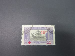 French Tunisia 1918 Sc B19 FU