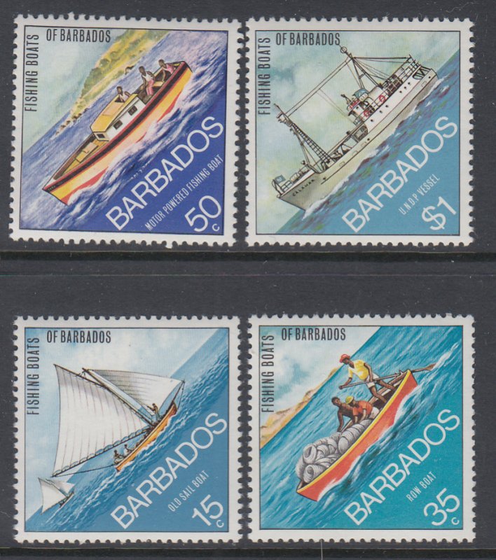 Barbados 392-395 MNH VF