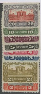 Austria #219-226 Unused Single (Complete Set)