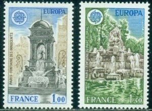 FRANCE SCOTT #'s 1609-1610 SET, 1978 EUROPA, MINT, OG, NH, GREAT PRICE!