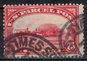 USA - Parcel Post - Scott Q11 w/ Registry Cancel