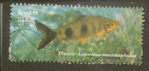 Brazil   Scott 2722f   Fish   Used