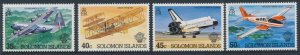 Solomon Islands  1983 SG 494-497 Aircraft from set MNH (**)