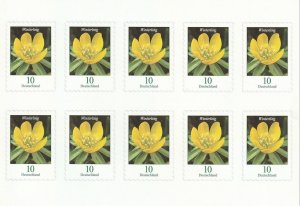 Germany 2018,Sc.#3060-2 MNH Flower booklets self-adhesive