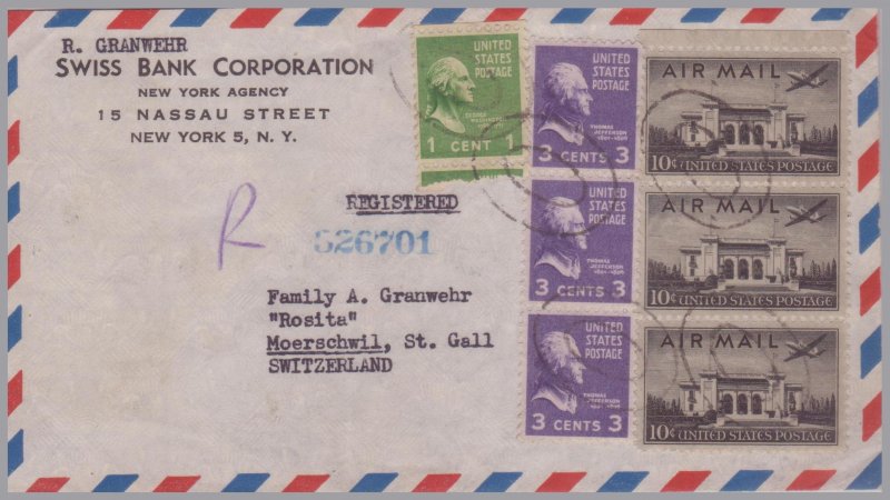 United States - Sc C34 Pan-Am Union Airmail - 50 covers/cards destinations uses