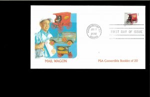 2002 FDC Antique Toys Washington DC