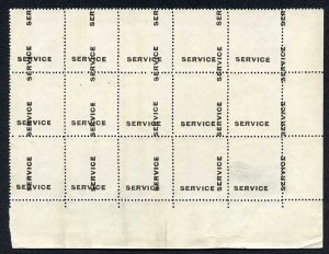 Bhopal 1932 Service Overprint Proof Block (8)