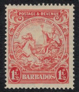 Barbados #168b*  CV $17.50