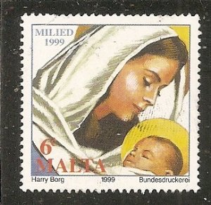 Malta   Scott  989   Christmas        Used