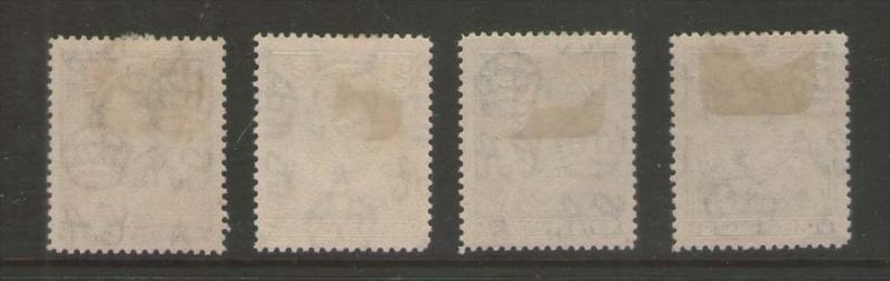 North Rhodesia 1938 KGVI SG 40-43 MH