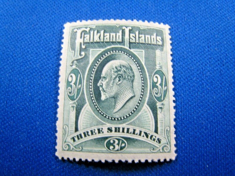 FALKLAND ISLANDS  1904  -  SCOTT # 28  -  MLH           (Hf1)