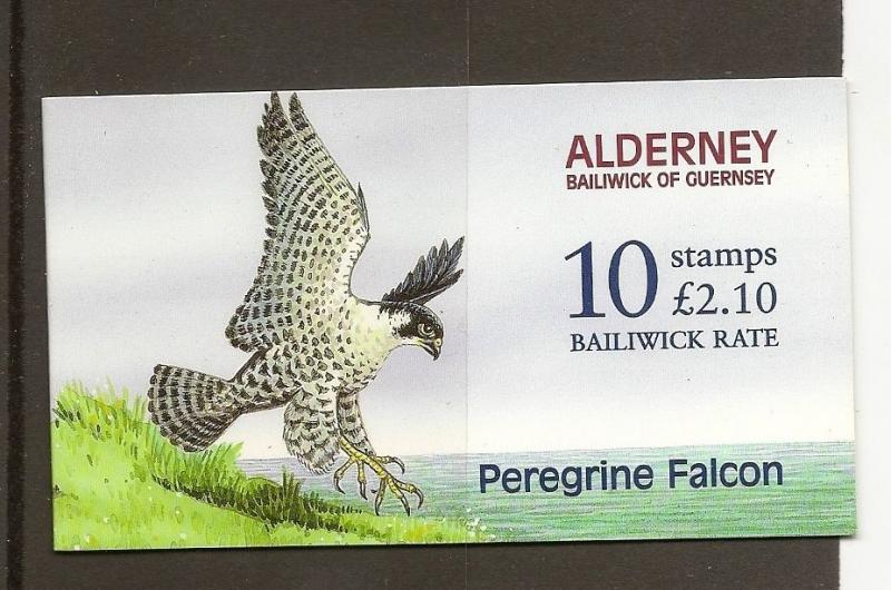 Alderney 2000 £2.60 Birds of Prey booklet ASB9 (not the £2.10 booklet shown)