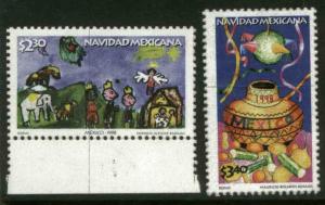 MEXICO 2107-2108, Christmas Season, 1998. MNH (69)