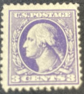 U.S.# 530-MINT/HINGED--SINGLE--PURPLE--1918