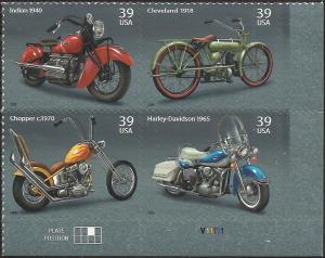 # 4085-4088 MINT NEVER HINGED MOTORCYCLES