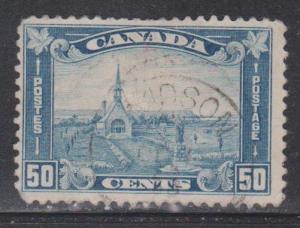 CANADA Scott # 176 Used - Acadian Memorial Church Grand Pre NS