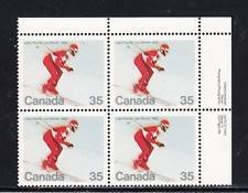 SCOTT  848  OLYMPICS  3S¢  PLATE BLOCK  MNH  SHERWOOD STAMP