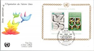 United Nations Geneva, Worldwide First Day Cover