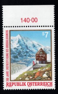 Austria Scott 1812 MNH** 2000 First Ascent of Grossglocker Bicentennial stamp