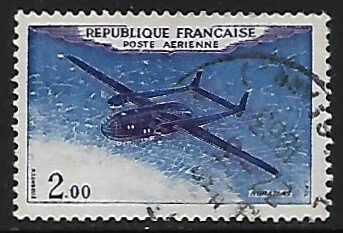 France # C37 - Noratlas Airplane - used.....[GR43]