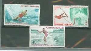 French Polynesia #267-269 Mint (NH) Single (Complete Set) (Sports)