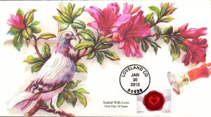 #4741 Sealed With Love S & T FDC