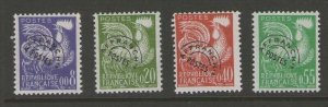 France 1960 Sc 952-955 MNH