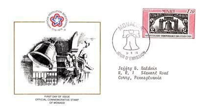 Worldwide First Day Cover, Americana, Montserrat