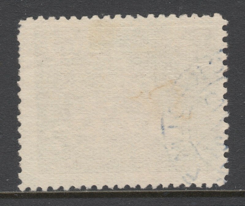 Sweden Sc 222 used 1924 50ö gray Postrider and Airplane, crisp STOCKHOLM cancel