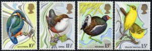 1980 Sg 1109/1112 Centenary of Wild Bird Protection Act Unmounted Mint Set of 4 