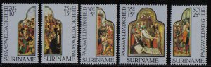 Surinam  #B236-B240  MNH  1977   Easter